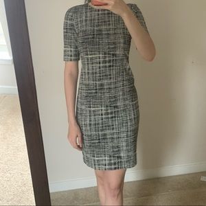 Black and white Theory dress